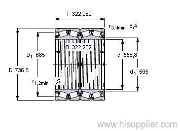 BT4B 328864 G/HA4VA901 bearing