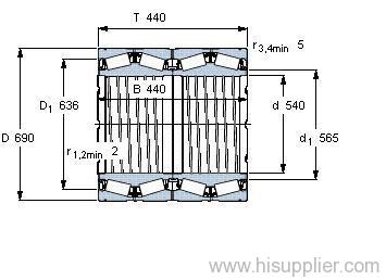 BT4-8038 G/HA1VA901 bearing