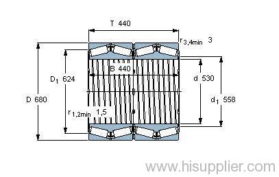 BT4-8043 G/HA1 bearing