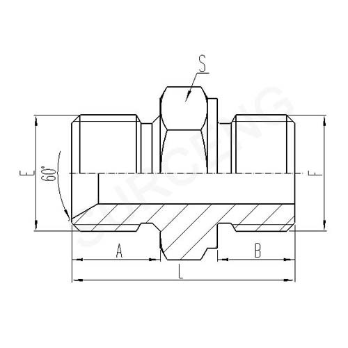 male hydraulic adapter