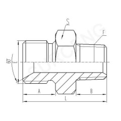 aluminum male adapter