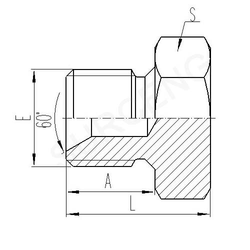 BSP MALE DOUBLE USE FOR 60 SEAT OR BONDED SEAL PLUG