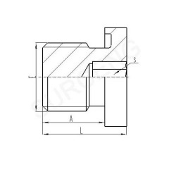 metric hydraulic adapter