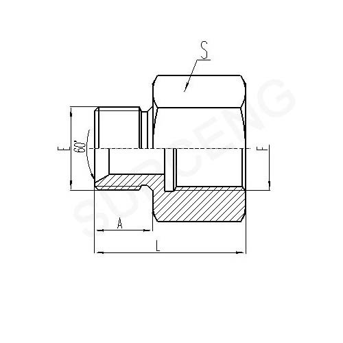 british hydraulic adapter