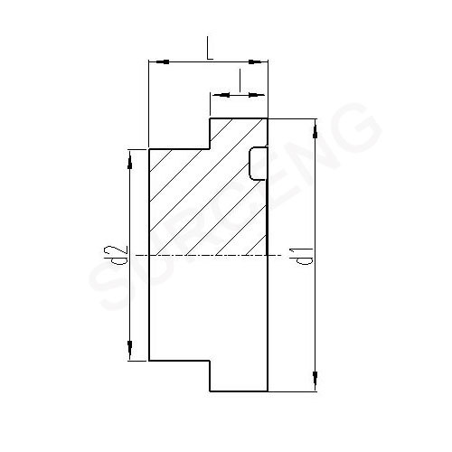 steel reduced adaptor