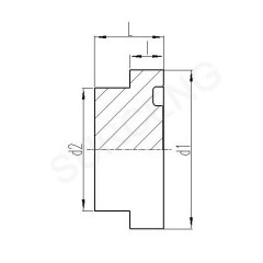 stainless steel reduced adaptor