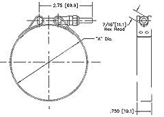 stainless steel Standard T-Bolts