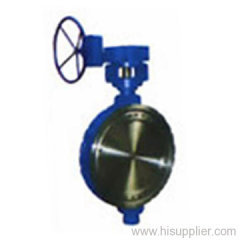 Metal-seal butterfly valve