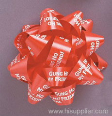 star bow for gift package