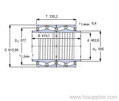 BT4B 334072 BG/HA1VA903 bearing