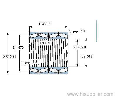 330641 ABG/HE1 bearing