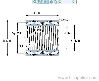 BT4B 328913 BG/HA1C555 bearing