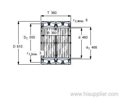 BT4B 328727 G/HA1VA901 bearing