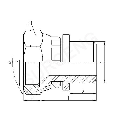 jic hose adaptor