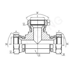 aluminum hose adaptor