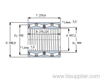 BT4B 328827 E2/C500 bearing