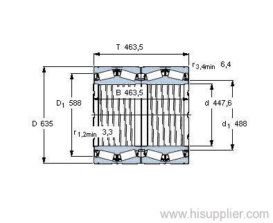 BT4-8039 G/HA1VA901 bearing