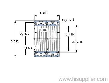 BT4B 334055 G/HA1VA902 bearing