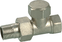 Brass bronze angle valve