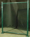 PVC coated temporary fences