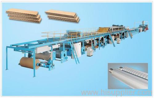 corrugated cardboard production line