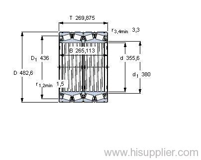 BT4B 328870 EX1/C480 bearing