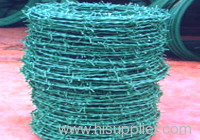 PVC coated barbed wire