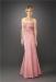 pink evening dress