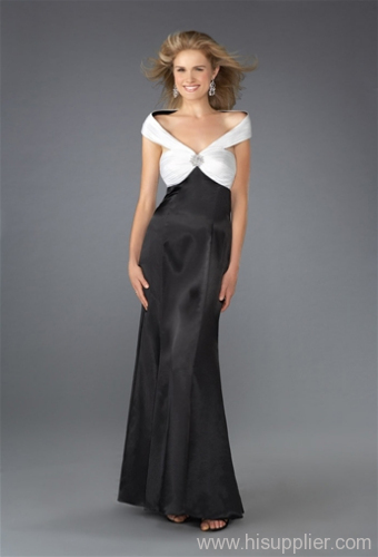 black evening dress