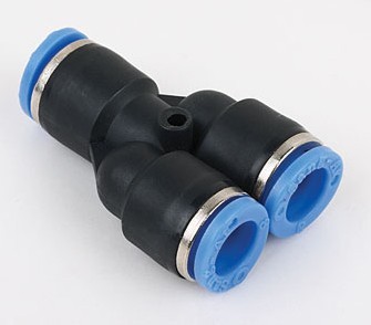 Y type plastic fittings