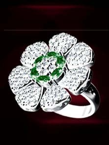 Fashion silver wedding ring