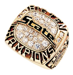 Fashion NBA champion ring with gold plating sport jewelry
