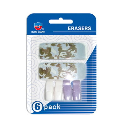 camouflage Eraser and Eraser Cap