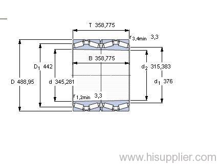 BT4B 334074/HA1 bearing