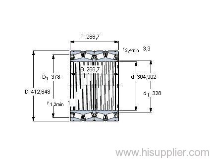 BT4-0016 G/HA1C200VA901 bearing