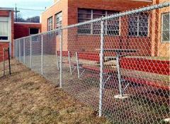 Galvanized Chain Link Fence