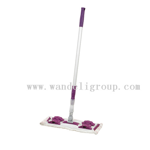 fiber dust mop-mop