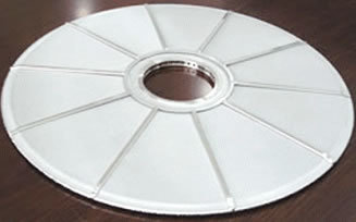 leaf disc filter elements