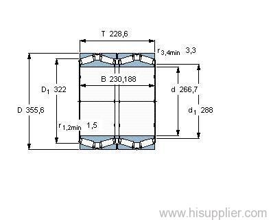 BT4B 328209 G/HA1C455 bearing