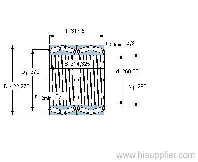 BT4B 331487 G/HA1 bearing