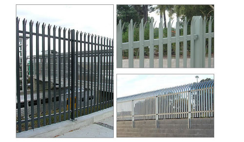 steel hardware fence