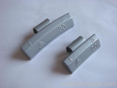 Die casting wheel weights