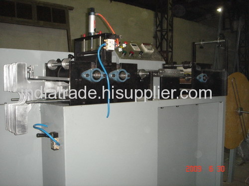 tape splitting and winding machine