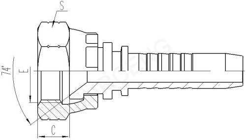 JIC FEMALE CONE SEAT SEAL