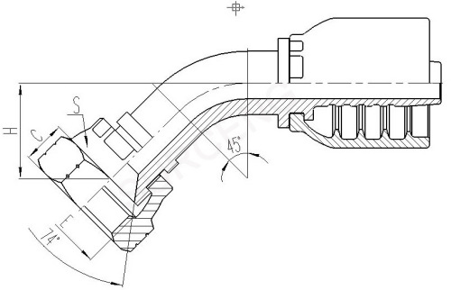 elbow pipe fittings