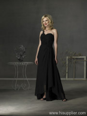 long chiffon evening dress