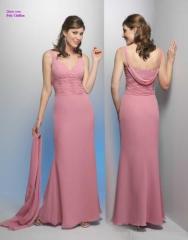 classic chiffon evening dress