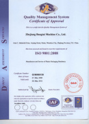 ISO certificate