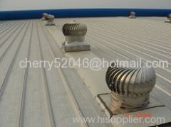 Roof wind driven ventilator