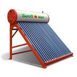 Thermosiphon tubular solar water heater